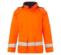 Portwest FR59 Bizflame Work FR Insulated Jacket Flame Resistant Long Sleeve | Orange, Large, EN 61482-1-2 Class 2, EN ISO 11612, EN 1149-5, EN 342, Internal Chest Pocket, Lower Front Pockets