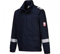 Portwest FR601 Bizflame Plus Lightweight Stretch Panelled Jacket Navy 2XL