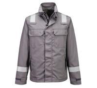 Portwest FR609 Bizflame Work FR Jacket Flame Chemicals Resistant Cotton Fabric