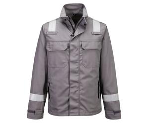Portwest FR609 Bizflame Work FR Jacket Flame Chemicals Resistant Cotton Fabric