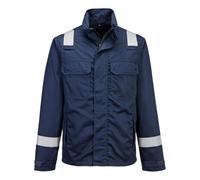 Portwest FR609 Bizflame Work Plus Flame Resistant Jacket ATEX | Multi-Norm, Chemical Resistant, Anti-Static, Arc Flash, Welding, Metal Free, ATEX, CE CAT III
