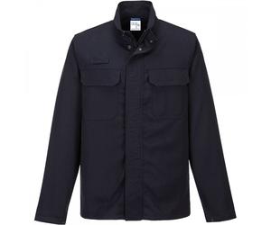 Portwest FR65 Flame Resistant Molten Metal Jacket Navy Size: L Colour: L