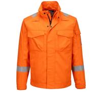 BizFlame Ultra Two Tone Flame Resistant Jacket Orange 2XL