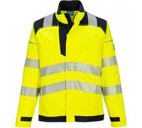 Portwest FR714 PW3 FR Hi-Vis Work Jacket Yellow/Black M Colour: Yellow M