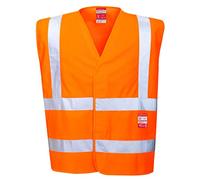 Portwest Hi-Vis FR Vest, Size: L/XL, Colour: Orange, FR75ORRL/XL