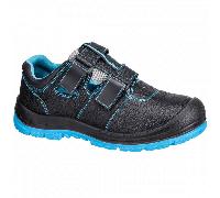 Portwest FS70 Sandal S1P Black/Blue UK3 Colour: Black/Blue, Shoe Size: UK3 - EU36 - US4