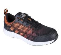 Portwest FT15 Steel Textile Trainer KPU/ Mesh Lace-Up Fastening Lightweight