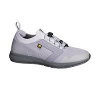 Portwest FT22 Occupational Trainer O1 ESD Flyknit Metal Free Toggle Slip Resistant EVA Rubber Machine Washable Anti Static Lightweight Footwear, Grey 37