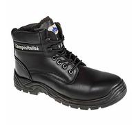 Portwest FC12BKR40 Compositelite Fur Lined Thor Boot, S3 CI, Regular, Size: 40, Black