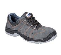 Portwest Steelite Perforated Steel Toe Cap Trainers Grey Size 13