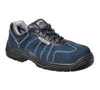 Portwest Steelite Perforated Steel Toe Cap Trainers Blue Size 9