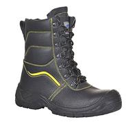 Portwest FW05 Protective boots, fleece lined, size 37/4 - Black - 6 UK