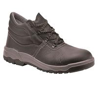 Portwest Steelite Kumo Boot S3, Size: 47, Colour: Black, FW23BKR47
