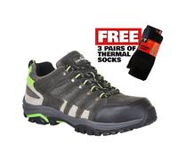 Portwest FW36 Steelite Loire Low Cut Safety Trainer S1P HRO Work Shoe Size 10