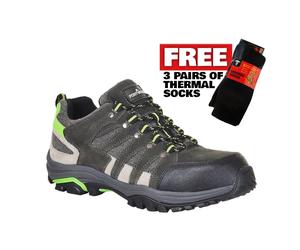 Portwest FW36 Steelite Loire Low Cut Safety Trainer S1P HRO Work Shoe Size 10