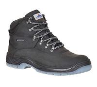 Portwest FW57 Steel Leather Ankle Boot Waterproof Membrane Padded Collar