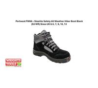 Portwest FW66 Steelite Safety All Weather Hiker Boots Black