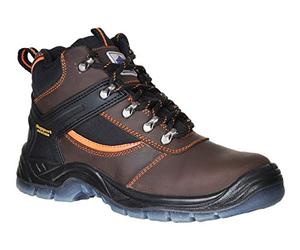 Portwest FW69BRR43 Series FW69 Steelite Mustang Boot, S3, Regular, Size: 43/1, Brown