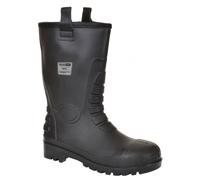 Portwest Neptune S5 CI Waterproof Rigger Safety Boots Black Size 11