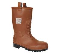 Portwest FW75 Steel PVC Rigger Boot Lightweight Reinforced Ankle Protection