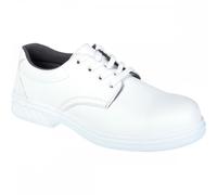 Portwest FW80 Laced Safety Shoe S2 White Size: 6.5 Colour: White, Size 6.5