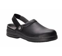 Portwest FW82 Steelite Safety Clog Durable Kitchen Chef Shoe Boots Footwear