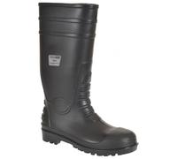 Portwest FW94 Classic Safety Wellington S4 Black Size: 12 Colour: Blac 12