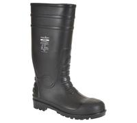 Wellington Boot S5 Steel Toe and Midsole Portwest Total Safety FW95
