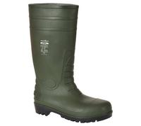 Portwest Fw95 - Total Safety Wellington Boots - Green - Size 7