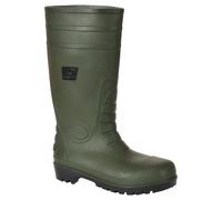 PORTWEST FW95GNR45 Safety 932 Wellington, Green, Size : 10.5