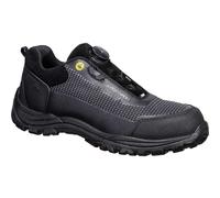 Portwest Girder Composite Low ESD Safety Shoes Black / Grey Size 10