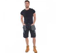 Portwest Granite Holster Shorts Black/Zoom Grey Size: S Colour: Black/ S