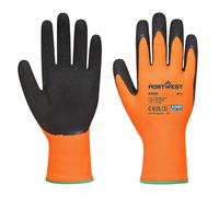 Portwest Latex Foam Hi Vis Grip Gloves