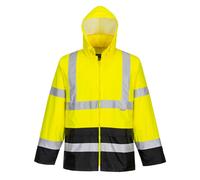 Hi-Vis Classic Contrast Lightweight Rain Jacket Portwest H443