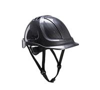 Portwest Hard Hat Safety Endurance Carbon Helmet Lightweight Vented Ratchet PC55