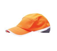 Portwest HB10 Baseball Cap | Texpel Stain Resistant Polycotton, Meshair Ventilation, Reflective Trim, Metal Adjuster