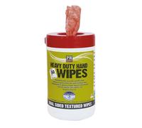 Portwest Heavy Duty Hand Wipes (50 Wipes), Color:Orange, Size:266mm x 215mm, IW30ORR