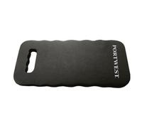 Portwest KP05 Kneeling Pad EVA Foam Knee Pad Anti Fatigue Mat Garden Kneeler Mechanics Flooring Construction DIY Trade Workwear Cushion with Carry Handle, Black, One Size