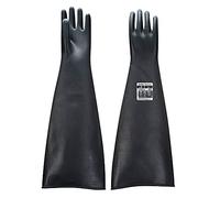Portwest A803 Heavyweight Latex Rubber Gauntlet 600mm Black Size: XL C XL