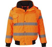 Portwest Hi-Vis 3-In-1 Bomber Jacket