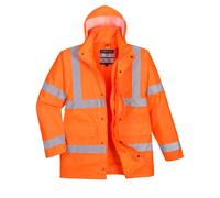 Portwest Hi-Vis 4-in-1 Traffic Jacket Waterproof Reflective S468