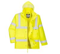 Portwest S468 Hi-Vis 4-in-1 Traffic Jacket Waterproof Inner Ribbed Cuffs