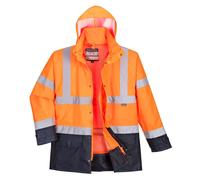 Portwest Hi-Vis 5-in-1 Contrast Executive Jacket Waterproof Reflective S768