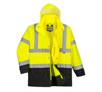 Portwest Hi-Vis 5-in-1 Contrast Executive Jacket Waterproof Reflective S768