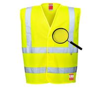 Hi-Vis Anti Static Vest - Flame Resistant FR71
