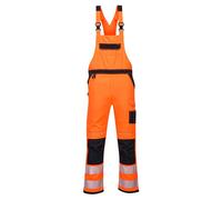 Portwest Hi-Vis Bib And Brace High Visibility Safety Workwear Coverall Dungarees