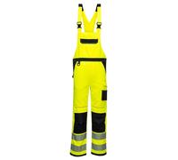 Portwest Hi-Vis Bib And Brace High Visibility Safety Workwear Coverall Dungarees
