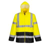 Hi-Vis Classic Contrast Lightweight Rain Jacket Portwest H443