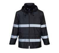 Portwest Hi Vis Classic Iona Rain Jacket Water Proof Lightweight Reflective F440