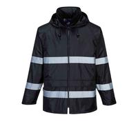 PORTWEST Hi Vis Classic Iona Waterproof Lightweight Reflective Rain F440 Jacket